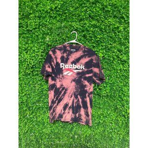 Acid Wash Reebok T-shirt - Adult Mens Medium